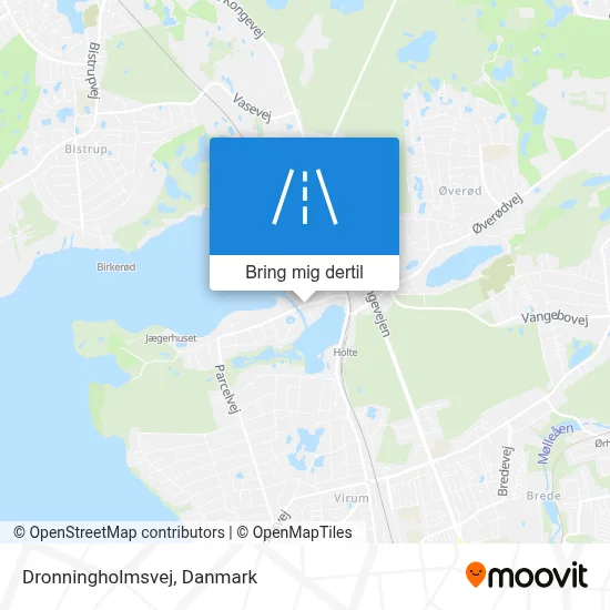 Dronningholmsvej kort