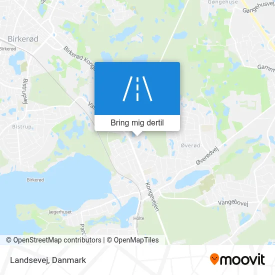 Landsevej kort