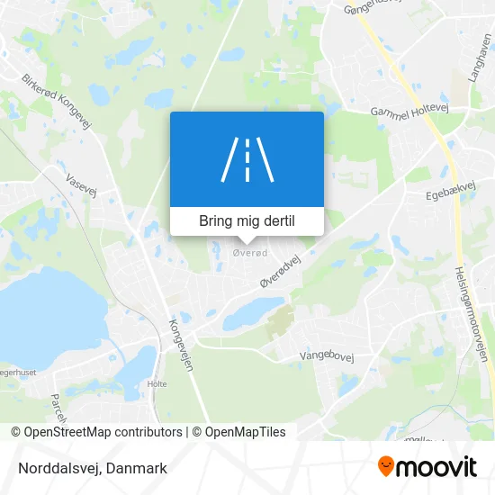 Norddalsvej kort