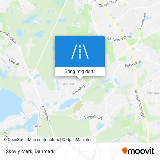 Skovly Mark kort