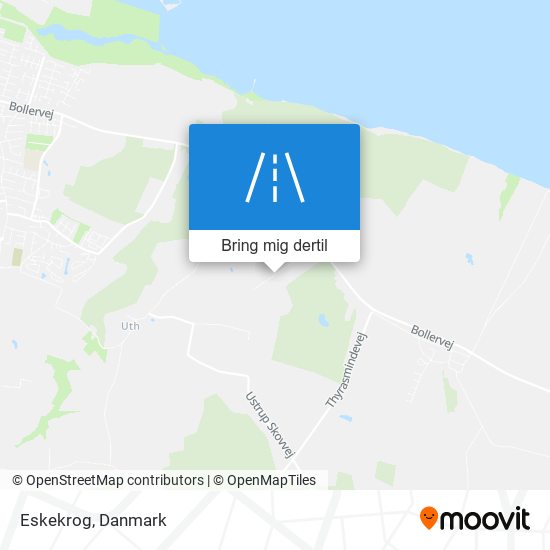 Eskekrog kort