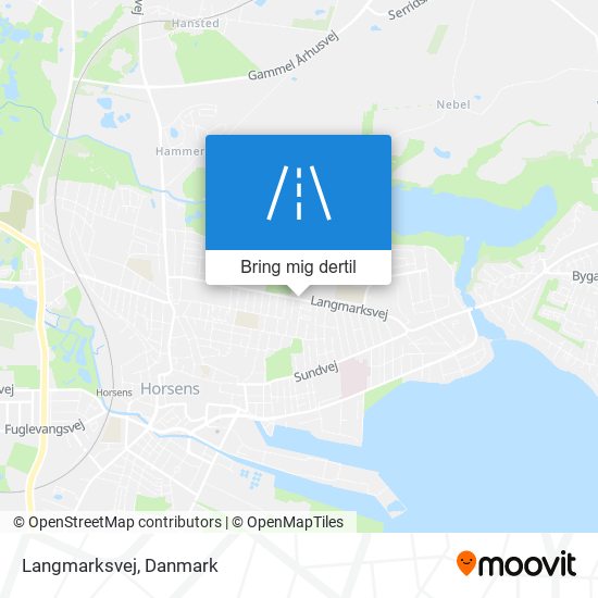 Langmarksvej kort