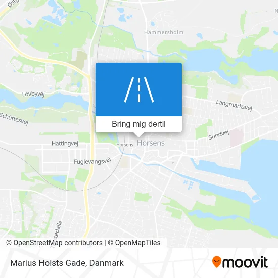 Marius Holsts Gade kort
