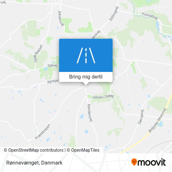 Rønnevænget kort