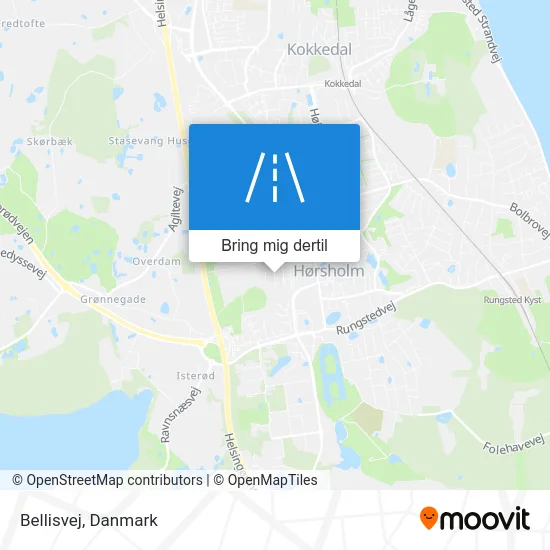 Bellisvej kort