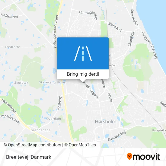 Breeltevej kort