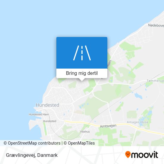 Grævlingevej kort