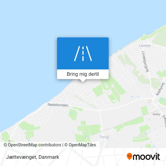 Jættevænget kort
