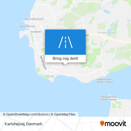 Karlshøjvej kort