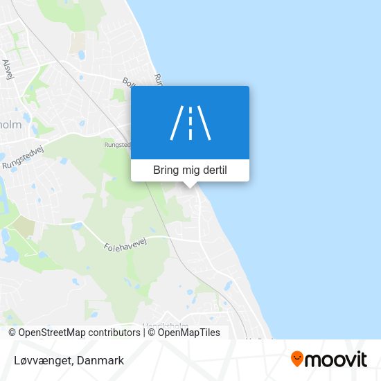Løvvænget kort