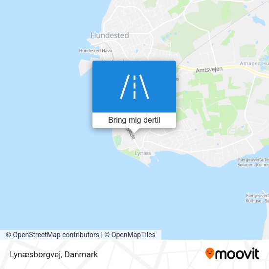 Lynæsborgvej kort