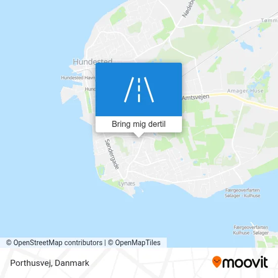 Porthusvej kort