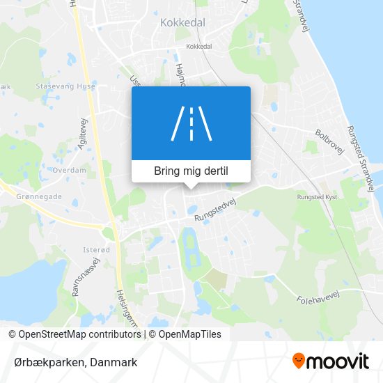 Ørbækparken kort