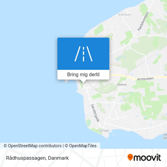 Rådhuspassagen kort