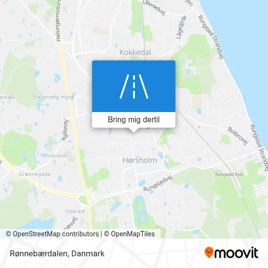 Rønnebærdalen kort