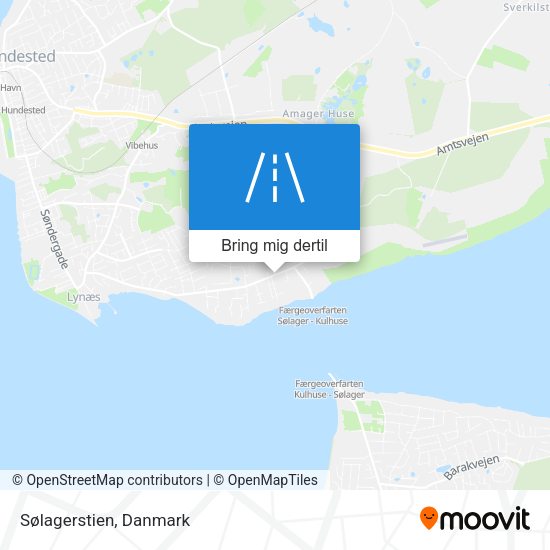 Sølagerstien kort