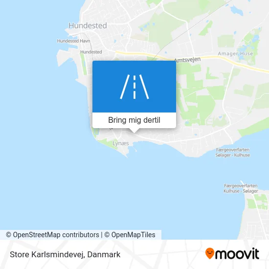 Store Karlsmindevej kort