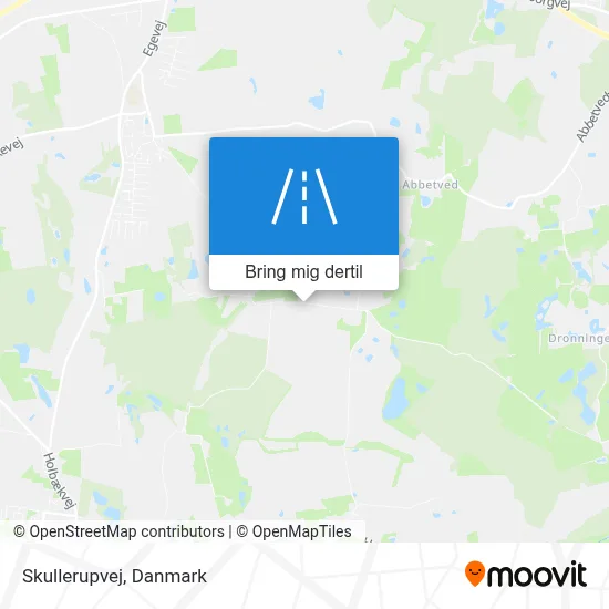 Skullerupvej kort