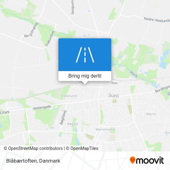 Blåbærtoften kort