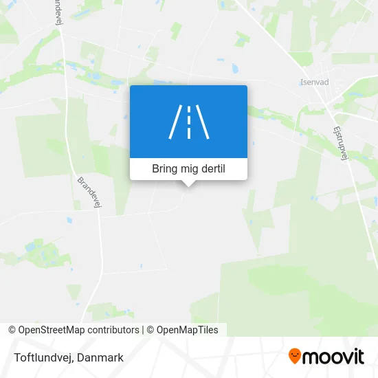 Toftlundvej kort
