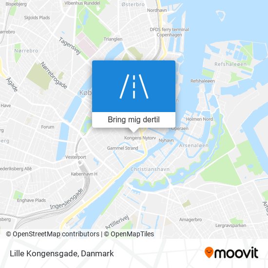 Lille Kongensgade kort