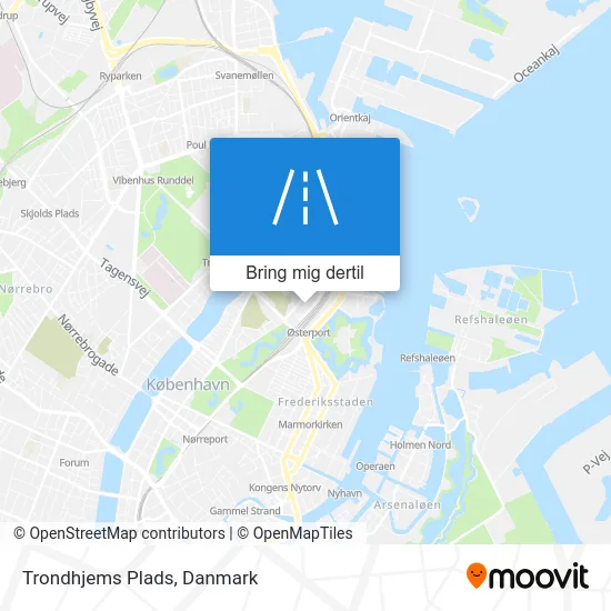 Trondhjems Plads kort