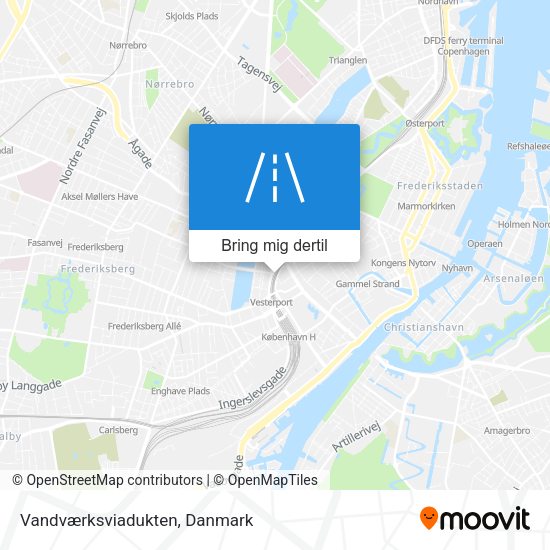 Vandværksviadukten kort