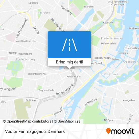 Vester Farimagsgade kort