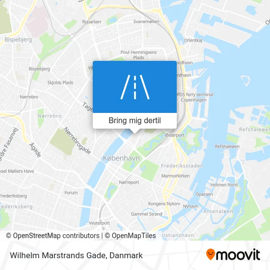 Wilhelm Marstrands Gade kort