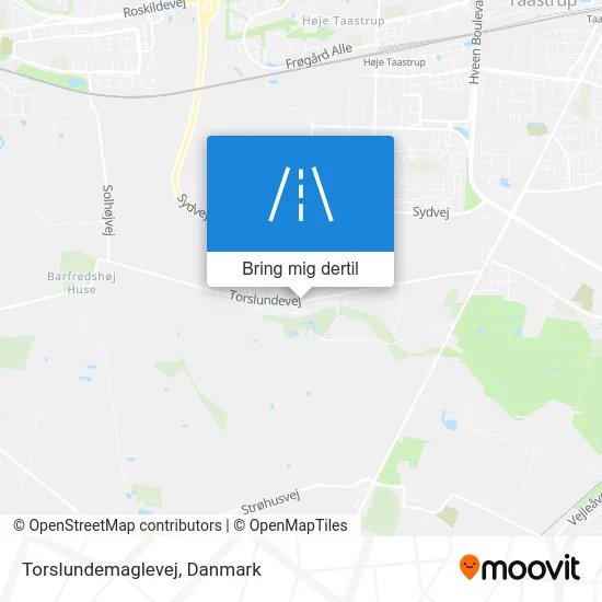 Torslundemaglevej kort