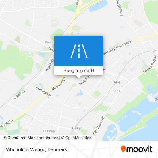 Vibeholms Vænge kort