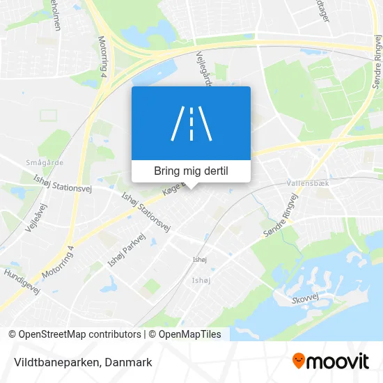 Vildtbaneparken kort