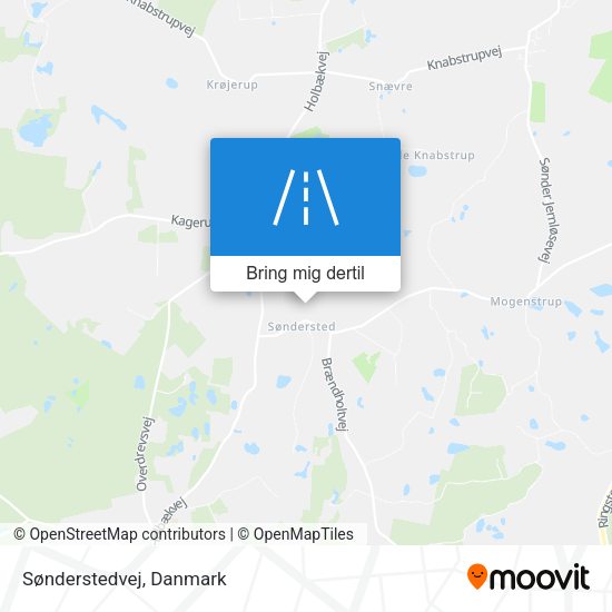 Sønderstedvej kort