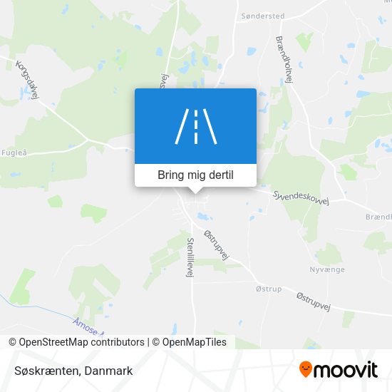 Søskrænten kort