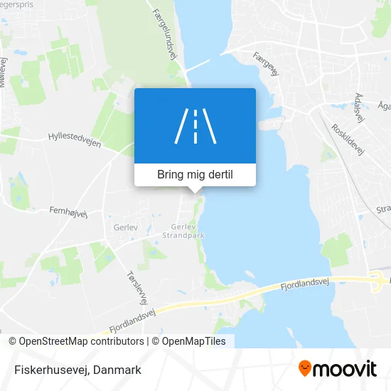 Fiskerhusevej kort