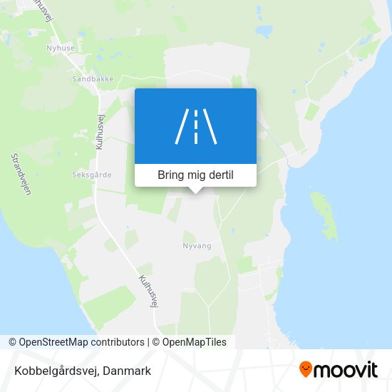 Kobbelgårdsvej kort