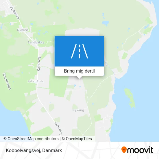 Kobbelvangsvej kort