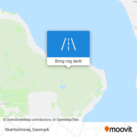 Skørholmsvej kort