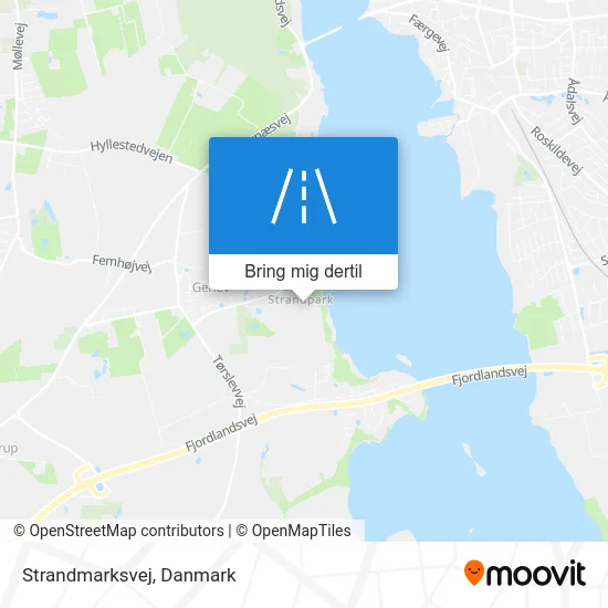 Strandmarksvej kort