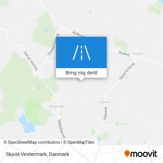 Skjold Vestermark kort
