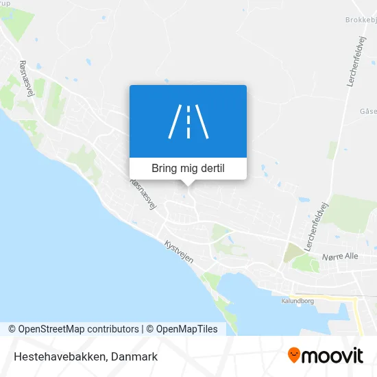 Hestehavebakken kort