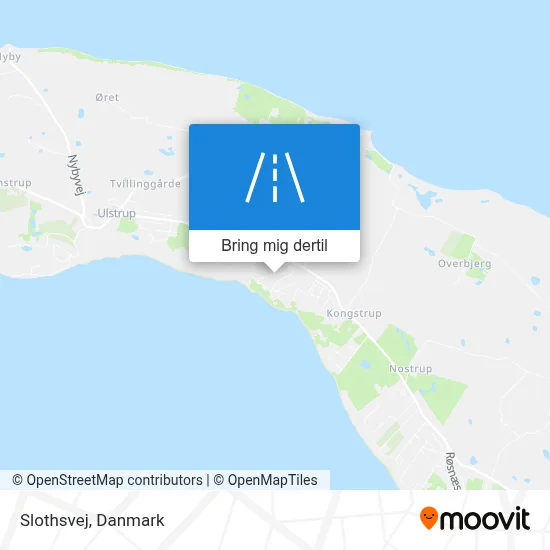 Slothsvej kort