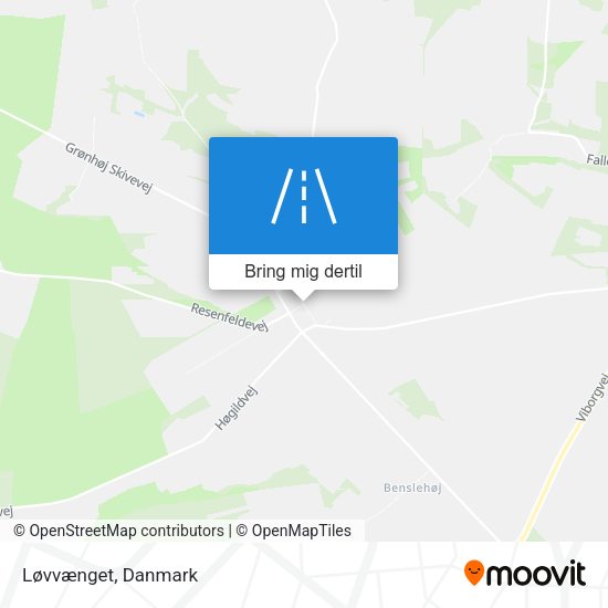 Løvvænget kort