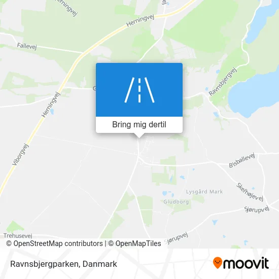Ravnsbjergparken kort