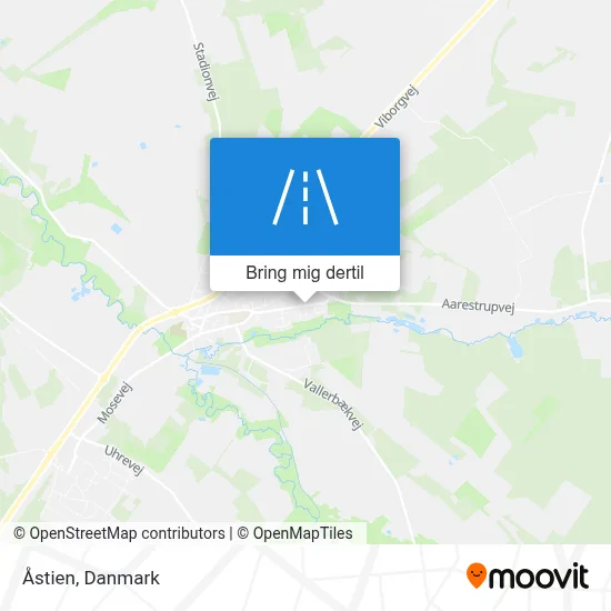 Åstien kort