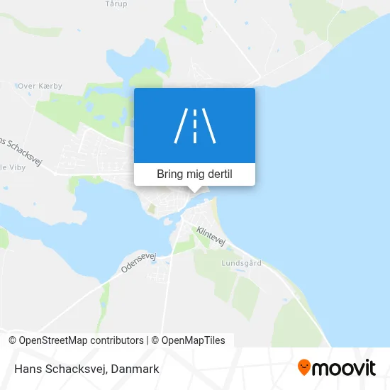 Hans Schacksvej kort