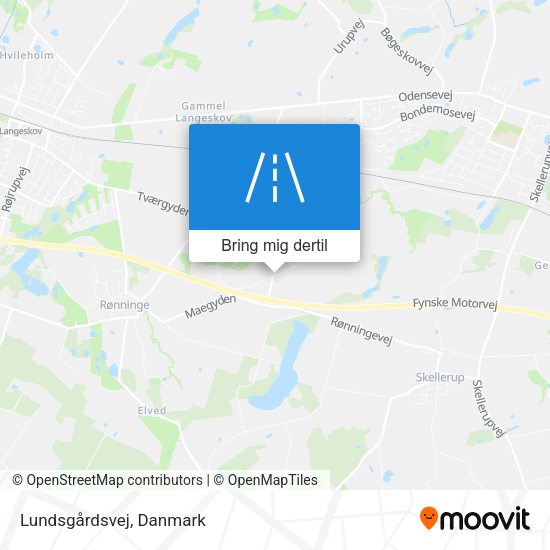 Lundsgårdsvej kort