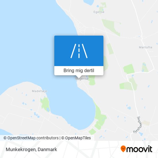 Munkekrogen kort