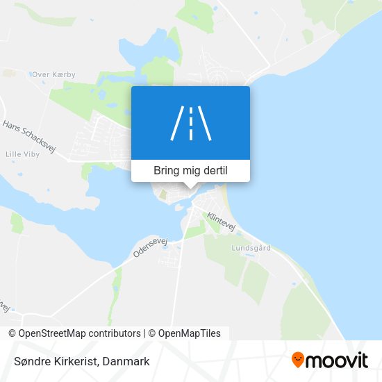 Søndre Kirkerist kort