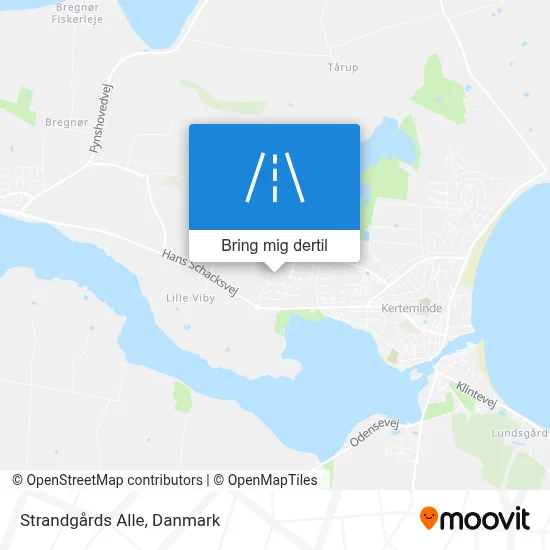 Strandgårds Alle kort